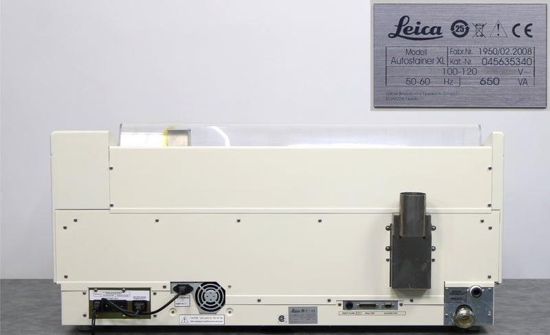 Leica AutoStainer XL Programmable Automatic Benchtop Slide Stainer 045635340