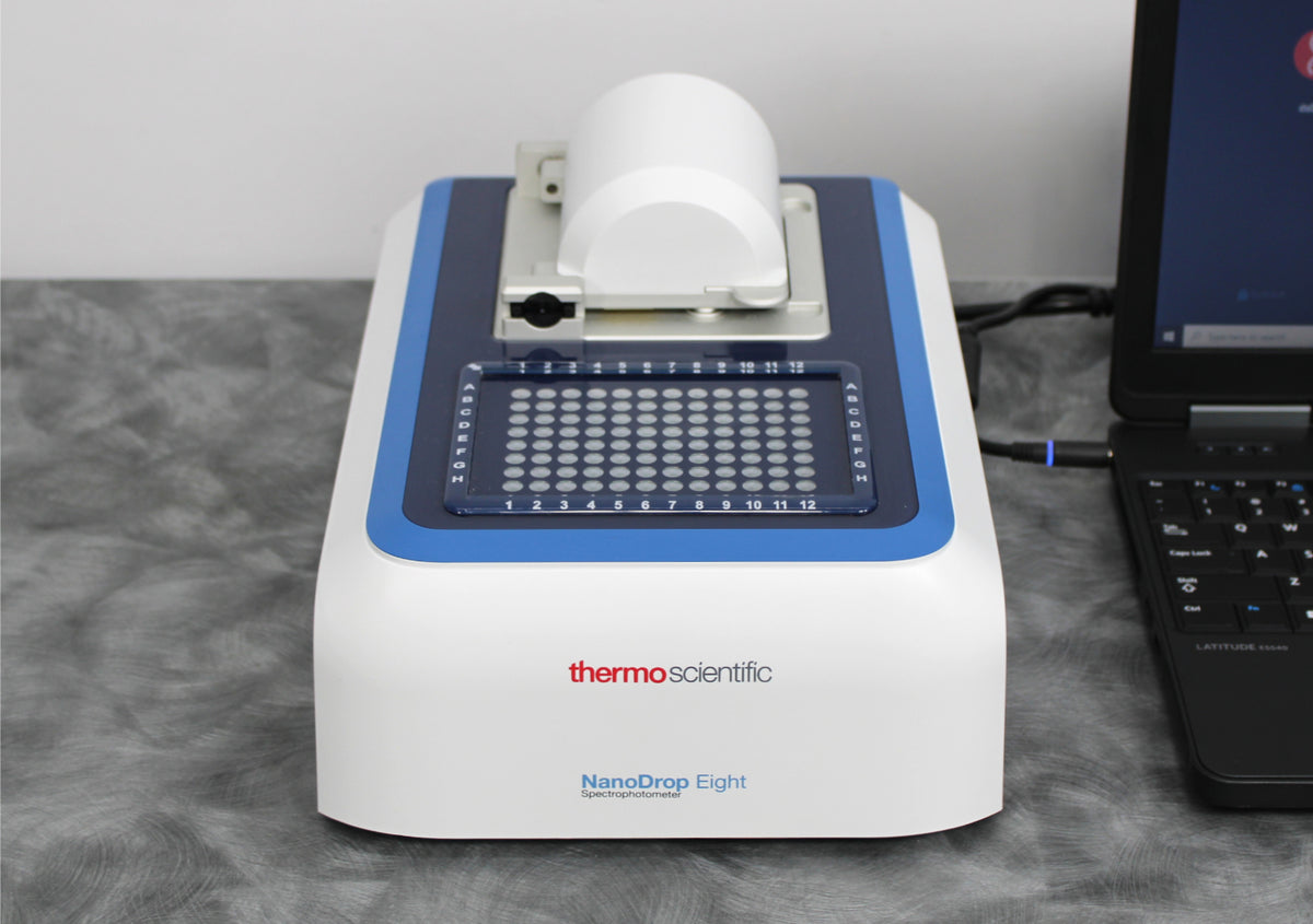 Thermo Scientific NanoDrop Eight UV-Vis Spectrophotometer with Laptop