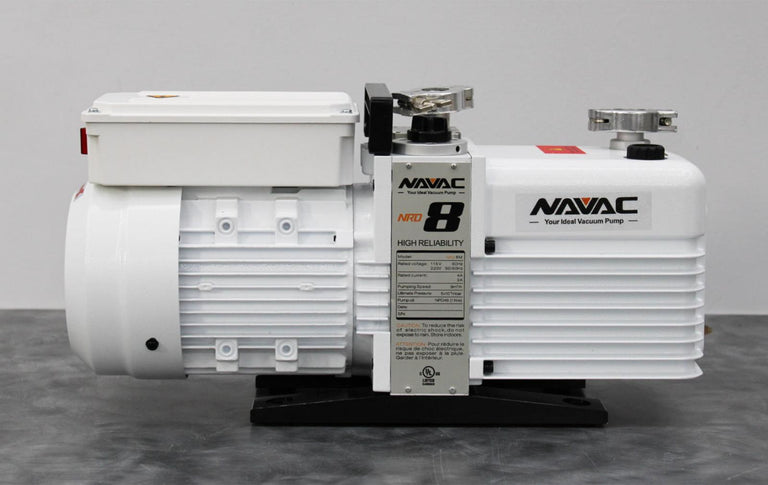 NAVAC NRD 4 Dual Stage Rotary Vane Vacuum Freeze Dryer Pump 115V/230V