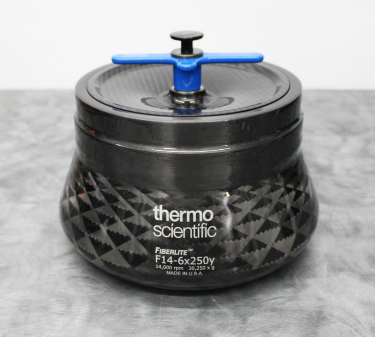 Thermo Scientific Fiberlite F14-6x250y Centrifuge Rotor 14,000 RPM & Accessories