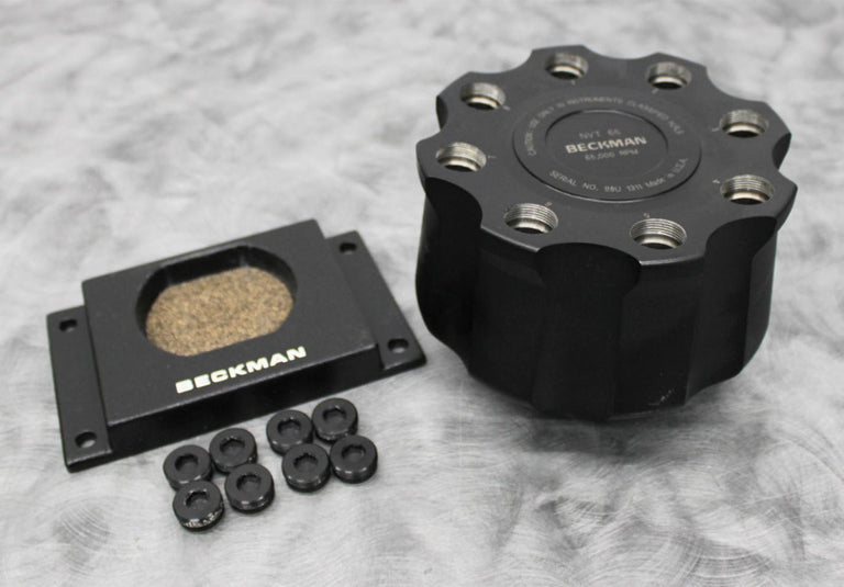 Beckman Coulter 362755 Centrifuge Near Vertical Rotor NVT65 with Caps 65K RPM