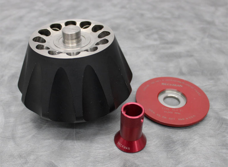 Beckman Coulter 70.1Ti Centrifuge Fixed Angle Rotor 12x13.5mL 70,000 RPM 342184