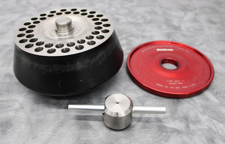 Beckman 347299 Type 50.4 Ti Centrifuge Fixed Angle Rotor 50K RPM 44 x6.5mL