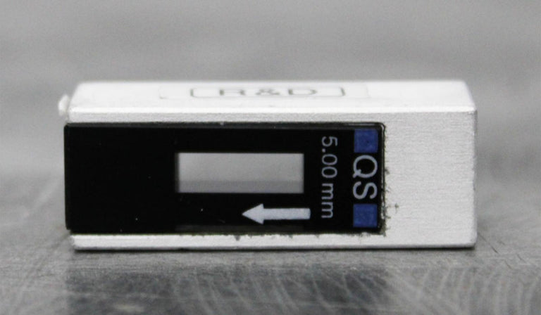 Hellma Absorption Cuvette QS 5mm Quartz Flow-Through Cell