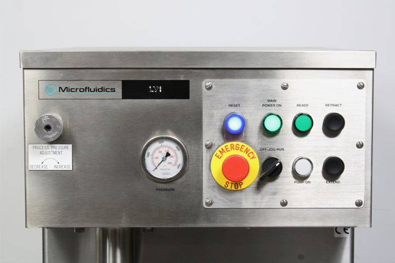 Microfluidics LV1 Low Volume Microfluidizer Processor Homogenizer Cell Disruptor