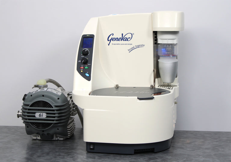 SP GeneVac EZ-2.3 Elite Personal Centrifugal Evaporator and nXDS6i Pump
