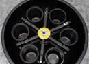 Sorvall H6000A/HBB-6 Centrifuge Swinging Bucket Rotor with Buckets for RC3BP
