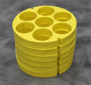 x6 Beckman Coulter 339158 Centrifuge Swing Bucket Rotor 7x50 mL Adapters