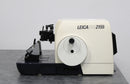 Leica RM2155 Motorized Rotary Microtome 050229951 w/ Blade Holder & Foot Switch