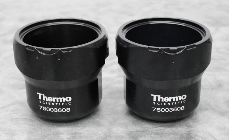 x2 Thermo Scientific 75003608 Centrifuge Rotor Buckets 750mL Autoclavable