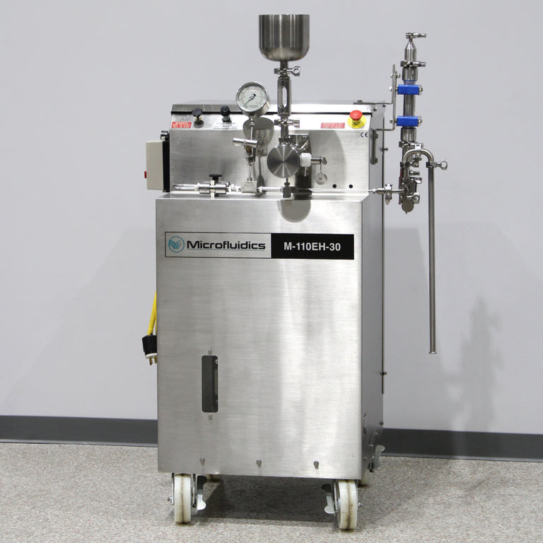 Microfluidics M110EH30 PHB-V Electric-Hydraulic Microfluidizer Processor