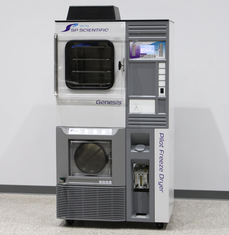 SP Scientific VirTis 25L Genesis SQ EL-85 Stoppering Pilot Freeze Dryer