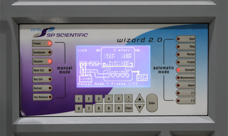 SP Scientific VirTis 25L Genesis SQ EL-85 Stoppering Pilot Freeze Dryer