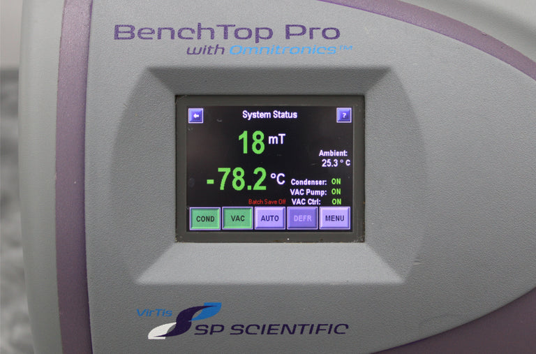 SP Scientific VirTis Benchtop Pro 8L XL-75 Freeze Dryer with 12-Port Manifold