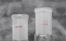 StonyLab 2-Neck 100mL Round Bottom Flask 24/40 Joint and 2 Glass Stoppers 24/40