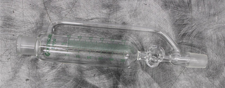 Chemglass CG1712-20 Addition Funnel 60mL, Graduated, 19/22 Joint Size