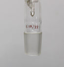 x2 Three Way Claisen Adapters 14/20 and Wilmad Glass Reflux Coil Condenser 19/22