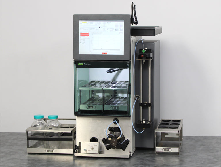 BUCHI Pure C-810 Flash Chromatography System with Racks