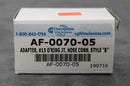 Chemglass AF-0070-05 Schlenk Style B 15mm Ring 10mm Serrated Hose Connection