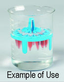 Scienceware PrepSafe Microcentrifuge Tube Mini Floating Racks Example of Use