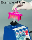 Scienceware PrepSafe Microcentrifuge Tube Mini Floating Racks Example of Use