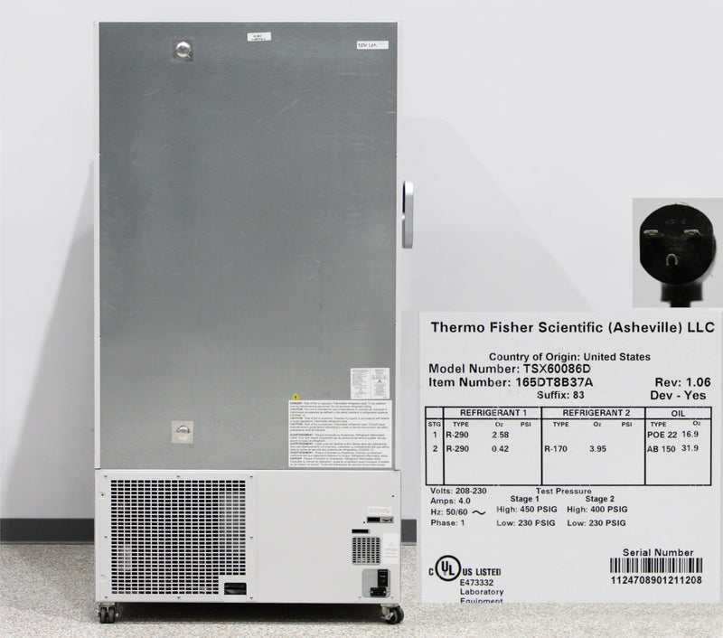Thermo Scientific TSX60086D TSX Series Ultra-Low Temperature Freezer