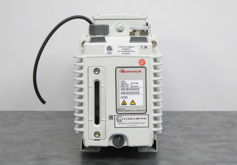 Edwards E2M28 Two-Stage Rotary Vane Vacuum Pump A37317984
