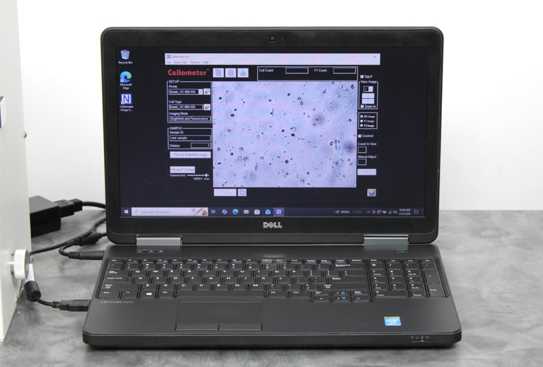 Nexcelom Cellometer K2 Image Cytometer Automated Cell Counter with Laptop