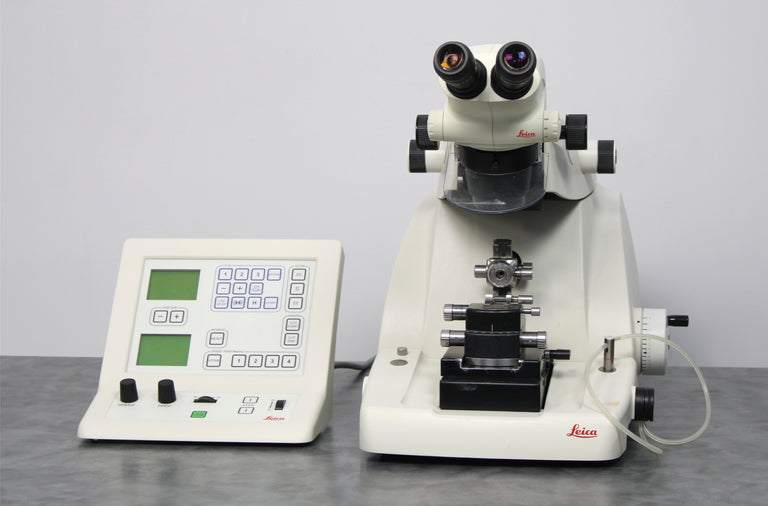 Leica EMUC6 Ultramicrotome Ultrathin Sectioning with Key-Pad Controller