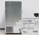 Thermo TSX60086D TSX Series ULT Ultra-Low Temperature Freezer back panel, label with serial number, plug
