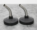 x2 Labconco 75444 Freeze Dryer Flask Tops with 45-Degree Stainless Steel Adapter