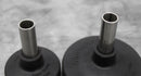 x2 Labconco Freeze Dryer Flask Tops 75444 / 75442 with Stainless Steel Adapters