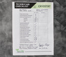 Epredia Shandon CryoStar NX50 HOPD Cryostat technician checklist