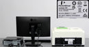 Perkin Elmer Lambda 365 UV-Vis Spectrophotometer back panel, label with serial number