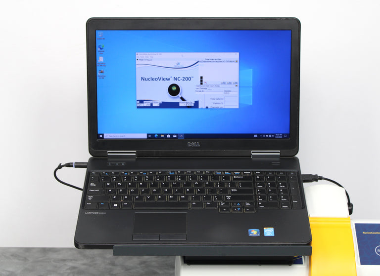 ChemoMetec NucleoCounter NC-200 Automated Cell Counter 900-0201 with Laptop