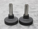 x2 Labconco 75442 Fast Freezer Dryer Flask Tops with Straight SS Adapters