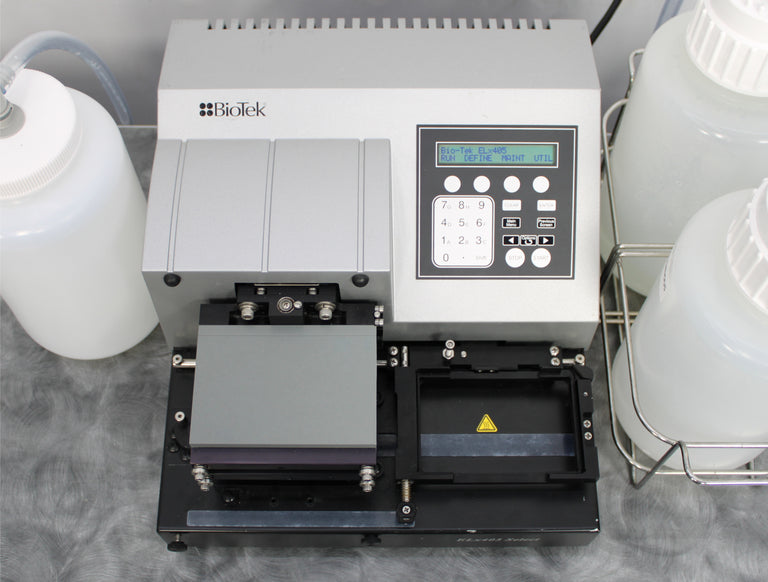 BioTek ELx405 Select ELX405US Microplate Washer with Pump and Bottles