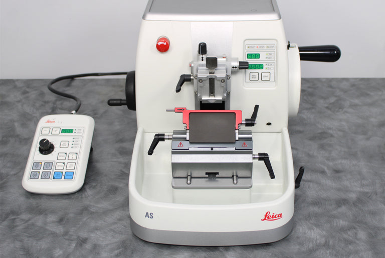 Leica HistoCore AUTOCUT Automated Rotary Microtome and Separate Control Panel