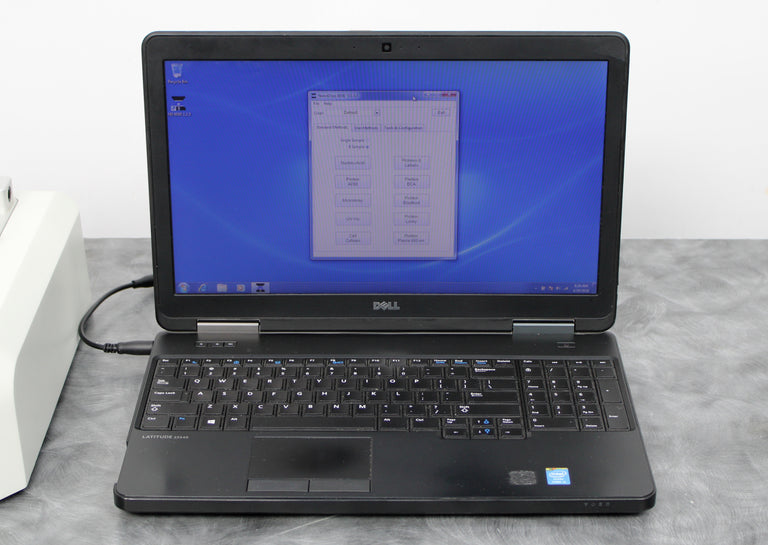 Thermo Scientific NanoDrop 8000 UV-Vis Spectrophotometer and Laptop