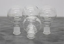 x4 Glassco 50mL Single Neck Round Bottom Boiling Flask with 14/20 Joint