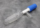 Dessicator Boroscilicate Glass Valve Stopcock 24/29 with 1 Inch Hose Barb