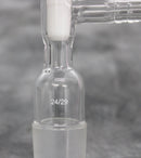 Dessicator Boroscilicate Glass Valve Stopcock 24/29 with 1 Inch Hose Barb