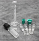 Lab Glassware Graduated Cylinder, Chromatography Adapter, Volumetric Pipet