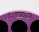 x2 Beckman Coulter 5-Disc Centrifuge Rotor 19x12mL Tube Adapters 341939