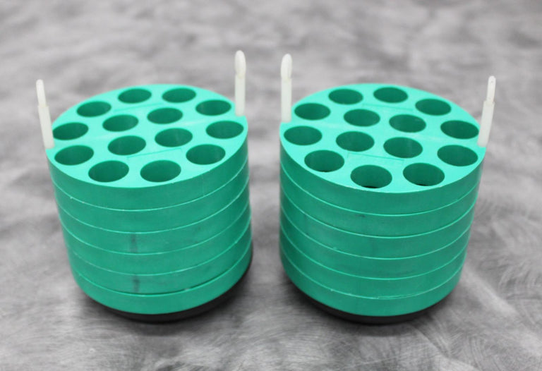 x2 Beckman Coulter Centrifuge Swing-Bucket 14x15mL Adapters 349950