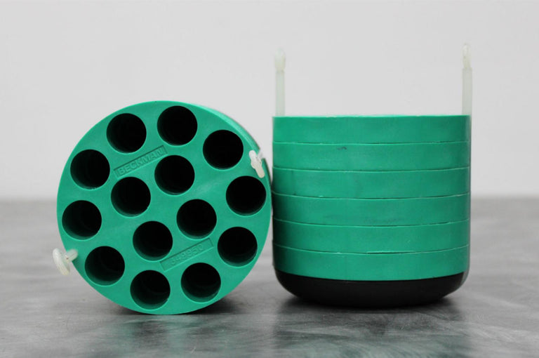 x2 Beckman Coulter Centrifuge Swing-Bucket 14x15mL Adapters 349950