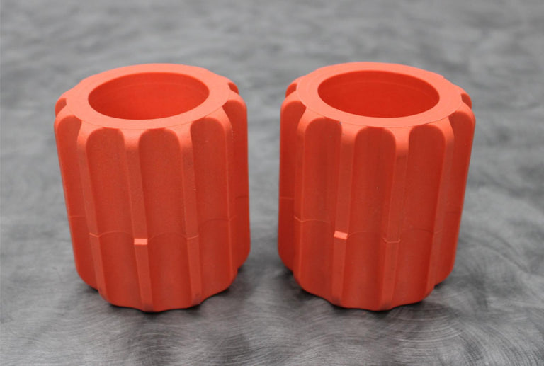 x2 Beckman Coulter 250mL Swing Bucket Sleeve Conical Bottle Adapters 369385