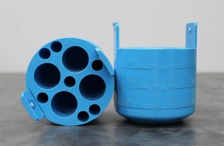 x2 Thermo Jouan M4 Swing Out Rotor Adapters 11174165  4x50mL and 7x2mL