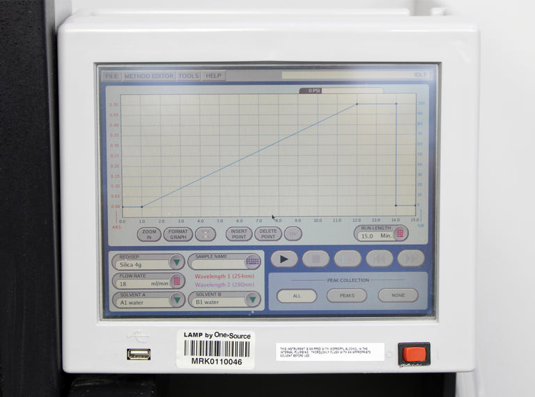 Teledyne Isco CombiFlash Rf Automated Flash Chromatography 209K20071