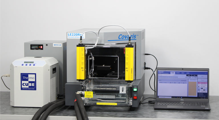 Covaris LE220Rsc Focused-Ultrasonicator with Laptop and SonoLab 8